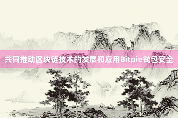 共同推动区块链技术的发展和应用Bitpie钱包安全