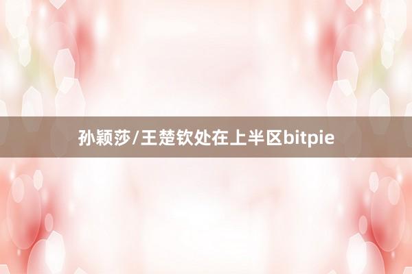 孙颖莎/王楚钦处在上半区bitpie