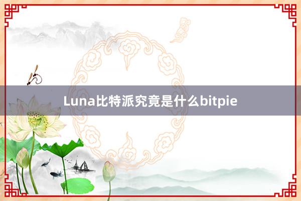 Luna比特派究竟是什么bitpie