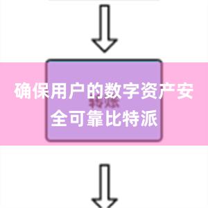 确保用户的数字资产安全可靠比特派