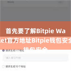 首先要了解Bitpie Wallet官方地址Bitpie钱包安全