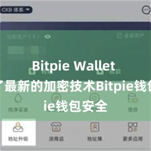 Bitpie Wallet 采用了最新的加密技术Bitpie钱包安全